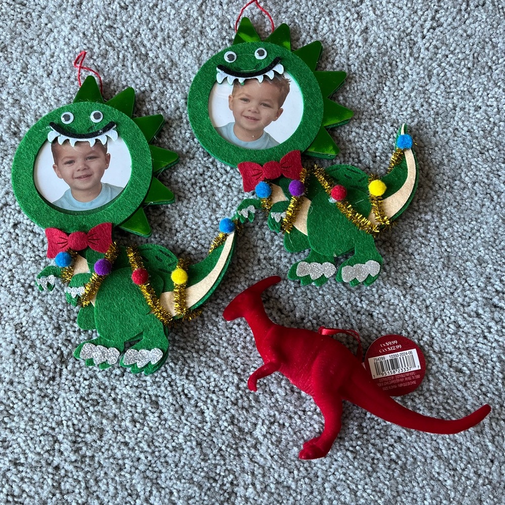 NEW Dinosaur Ornament Assortment